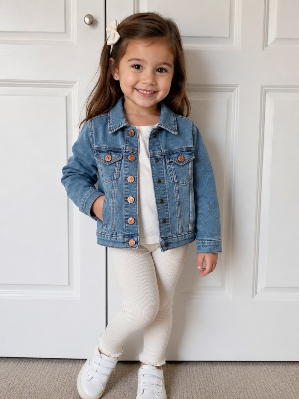 GAP Kids Light Wash Denim Jacket